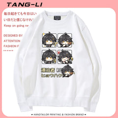 Unisex Game Pattern Crew Neck Sweatshirt