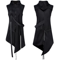 Men's Gothic Style Irregular Trench Coat COS Jacket