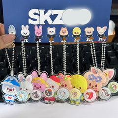 SKZ Cartoon Acrylic Pendant Keyring Set