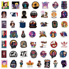 100 TV Graffiti Decorative Stickers