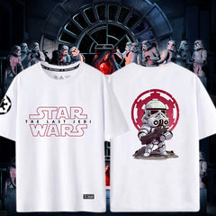 Casual Jedi Graphic Short-sleeved T-shirt