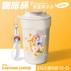 Anime Print Thermos Cup