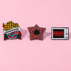 Versatile ST Metal Badge Brooch