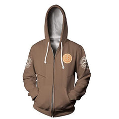 Unisex Loki Digital Print Cosplay Zipper Hoodie