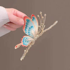 Elegant Butterfly Grab Clip Hairpin