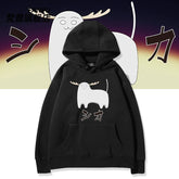Women's Anime Graphic Print Loose Hoodie