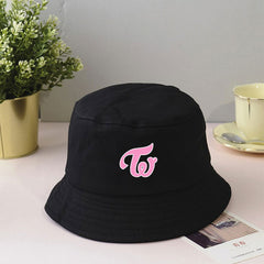 Twice Pink Logo Fisherman Hat