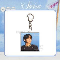 BTS SWIM Cover Keychain Acrylic Pendant