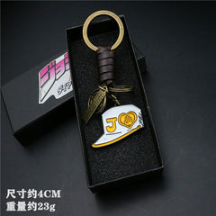 Anime Cowhide Rope Keychain Pendant