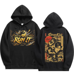 SKZ World Tour Run It Pullover Hoodie