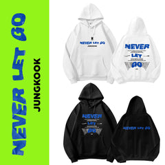 KPOP Album NEVER LET GO Double-sided Hoodie