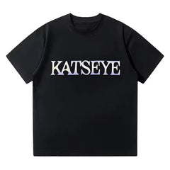 Katseye Printed Short-sleeved T-shirt Top