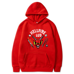 Unisex TV LOGO Printed Pullover Hoodie