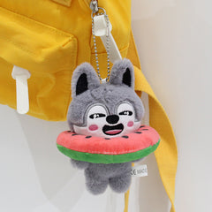 Creative KPOP Cartoon Donut Plush Toy Pendant