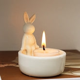 Cartoon Rabbit Candle Holder