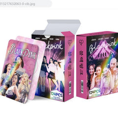 124pcs KPOP Holographic Cards
