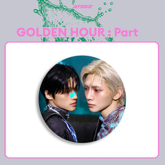 "GOLDEN HOUR: Part.5" Album Badge Mirror Keychain