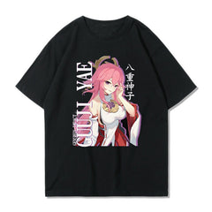 Unisex Game Graphic Cosplay Loose T-shirt