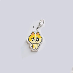EN JAKE NI-KI Pendant Bag Keychain Set