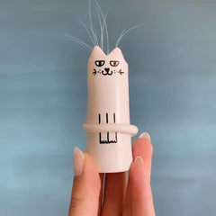 Cute Cat Vase Resin Ornament