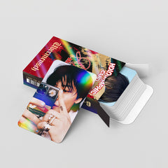 124PCS GD Holographic Photo Card Sticker