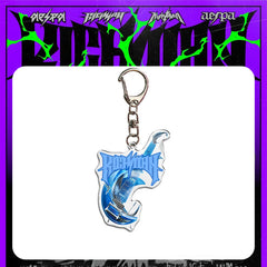 AE "Rich Man" Guitar Pick Acrylic Keychain