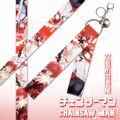 Anime Ribbon Keychain Pendant