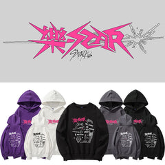 Unisex Kpop STAR Graphic Pullover Hoodie