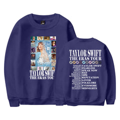 Women's Taylor Graphic Print Crew Neck Sweatshirt
