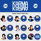 SKZ Album KARMA Badge 2PCS