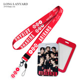 BANGTAN Card Holder Lanyard Pendant Keychain