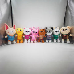 Kpop Members Cartoon Character Plush Toy