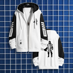 Mandalorian Zip Up Hooded Loose Jacket