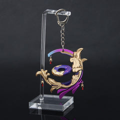 Everlasting Moonglow Rotating Keychain Ornament