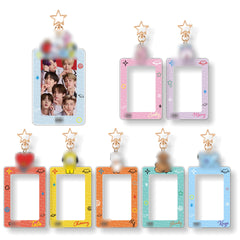 BANGTAN Cartoon Card Cover Pendant