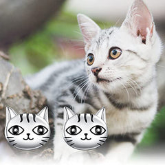 Cute Cartoon Cat Earrings