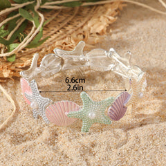 Creative Starfish Shell Bracelet