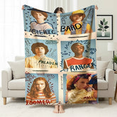 ST Theme Nap Flannel Blanket