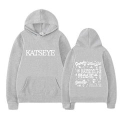 Katseye Tracklist Print Casual Hoodie