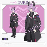 DURIN Cosplay Trench Coat Trousers Outwear