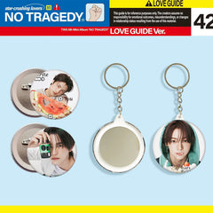 TWS "NO TRAGEDY" Album Badge Mirror Keychain