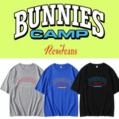 Bunnies Camp LOGO Crew Neck T-shirt