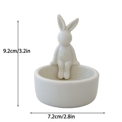 Cartoon Rabbit Candle Holder