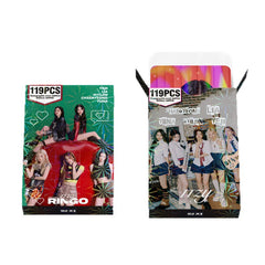 124pcs TUNNEL VISION Laser Photocard Sticker