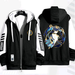 Unisex Game Scaramouche Cosplay Zip Up Jacket