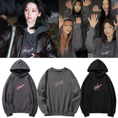 æ Album Drama Printed Pullover Hoodie