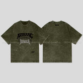 BANGTAN ARIRANG Printed Cotton Washed Short-sleeved T-shirt