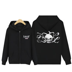 Evil SKZ DO IT Logo Zipper Black Hoodie