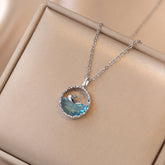 Blue Whale Necklace