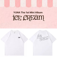YUNA ICE CREAM Short-sleeved T-shirt